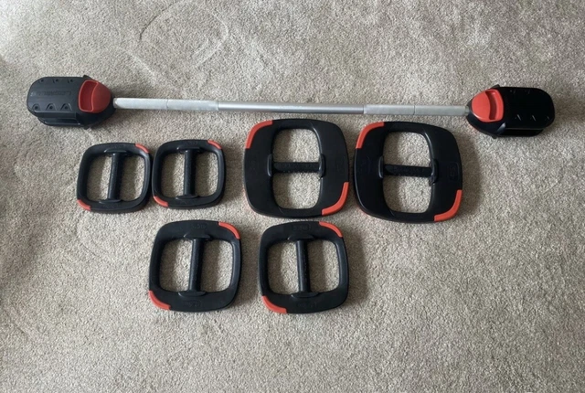 BODY PUMP LES Mills Smart Bar and Weights Barbell 20kg Set