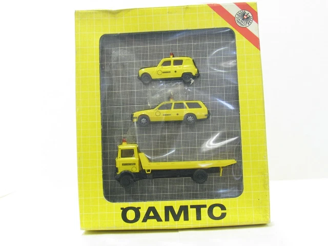 Wiking 0780326 ÖAMTC Pannenhilfe Modellauto - H0 Maßstab 1:87 | Sammlerstück Mit Gebrauchsspuren