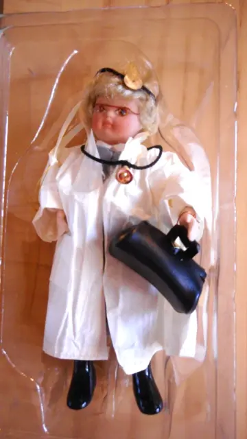 Kurt Adler NWT KSA Collectibles Jocelyn Mostrom RARE Doctor Figurine Ornament 6"