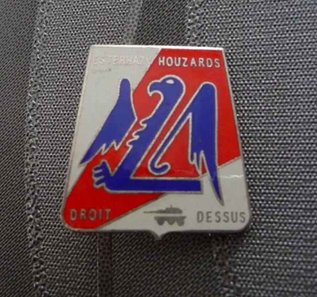 INSIGNE MIL. A.B.C. : 12° Regiment De Chasseurs A Cheval  D.p. G2X65