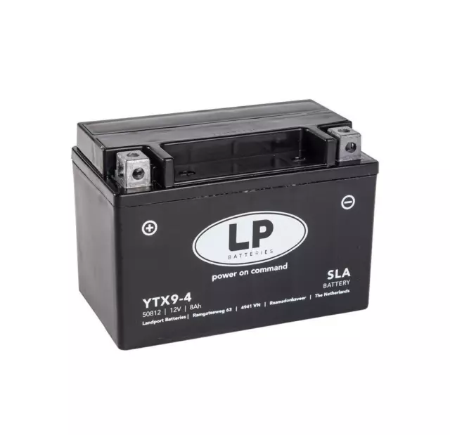Batterie landport ytx9-4 12v 8a sans entretien sla/ technologie agm