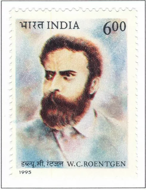 Indien 1995 Wilhelm Röntgen Deutschland Röntgenstrahlen Entdecker Medizin