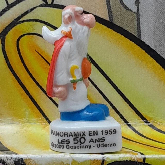 ASTERIX : FIGURINE en biscuit peint - par EISA Création - 1982 - PANORAMIX EUR 25,00 - FR