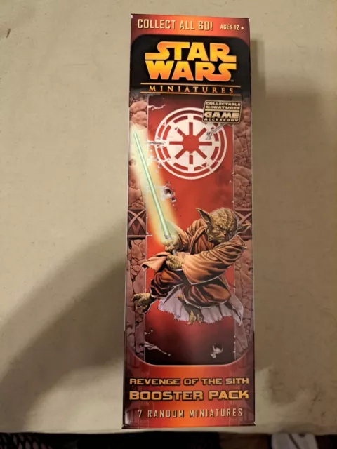 Star Wars Miniatures Revenge of the Sith Booster Box 2005 Sealed