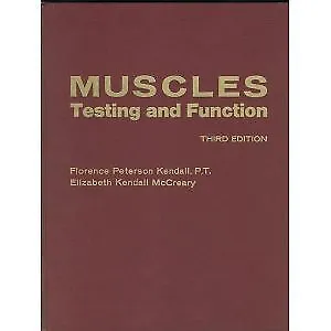 Muscles Testing and Function with Posture and Pain by Kendall
