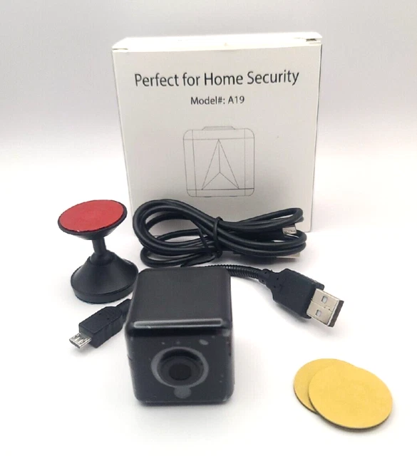 1080P MINI HIDDEN Spy Camera Music Speaker Home Security Night Vision