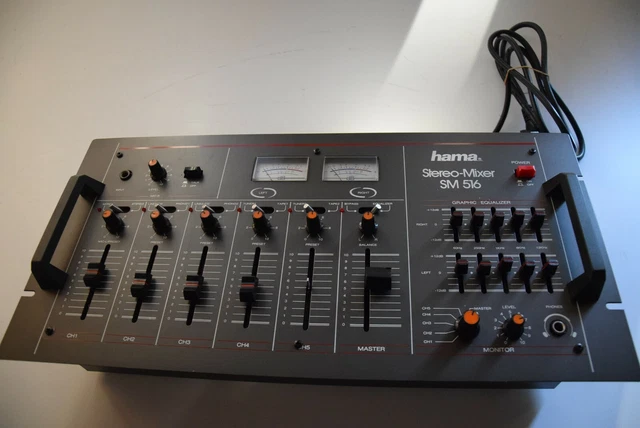 Table de mixage HAMA SM-1000 Mélangeur audio - Photo, audio & vidéo