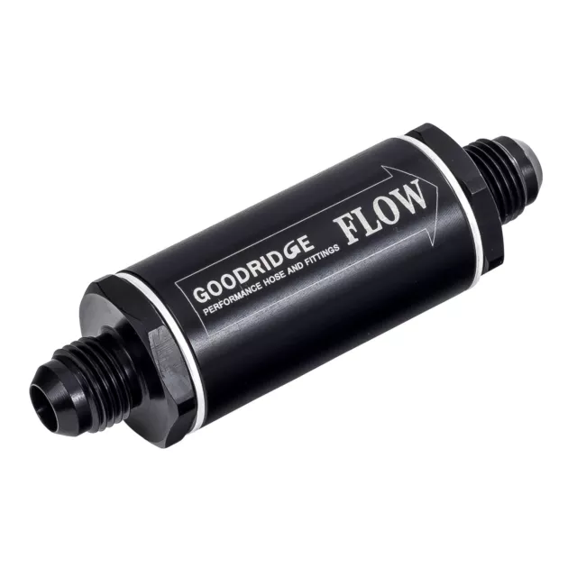 Goodridge In Line Fuel Filter -6 JIC (9/16x18)