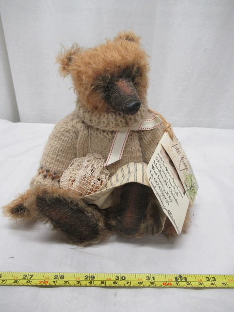 テディベア　Gertie Wiggins　作家　アーティスト GERTIE WIGGINS BEARS Artist Teddy Bear Free Range Designed by