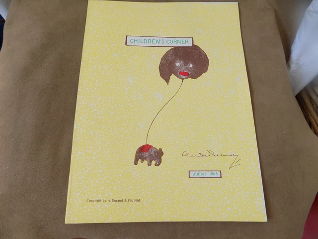 Children's Corner ,Claude Debussy ,,Edition Originale