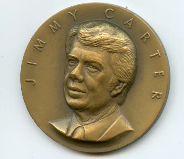 James Carter President of the United States Bronze Medal Medallic Art Co Danbury