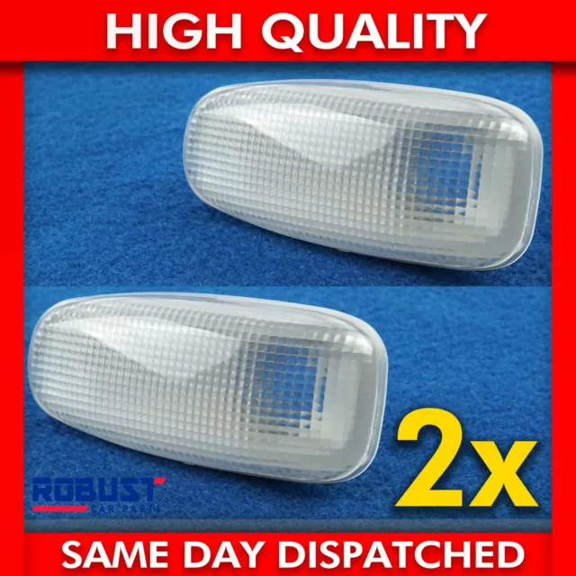 2X Side Wing Indicator Repeater Lens For Mercedes-Benz Sprinter (2000-2006)