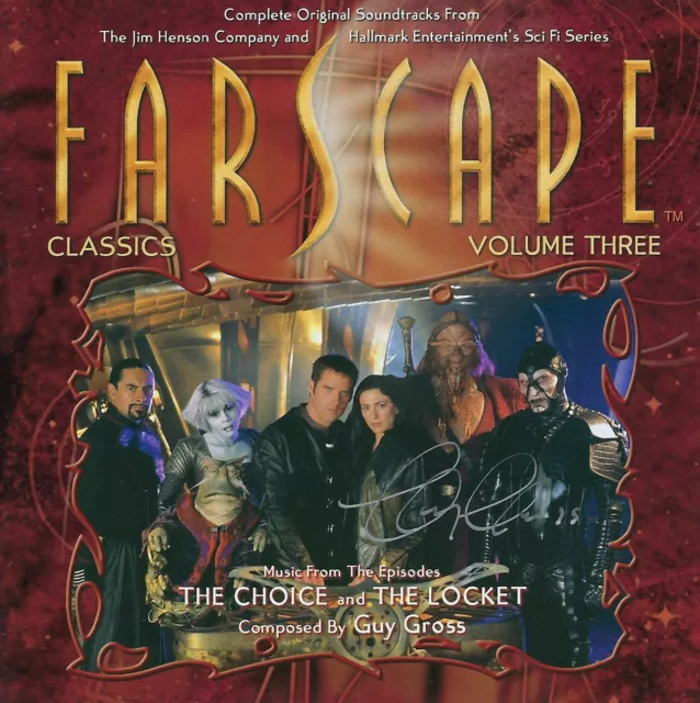 Farscape TVSeries (1999-2004) Volume Three Score CD/signed by Composer Guy Gross