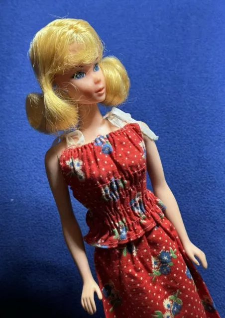 Barbie Mattel Standard volto TNT corpo made Korea outfit #7205 del 1975