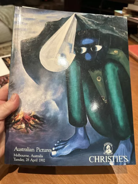 Christie's Melbourne Australian Pictures Auction art Catalogue April 1992