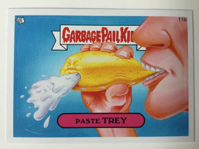 Garbage Pail Kids Topps Sticker 2014 Series 1 Paste Trey 11b