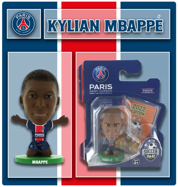Figurine PSG Kylian Mbappé 12 cm sous licence officielle - MINIX MINIX- FIGURINES - Figurines