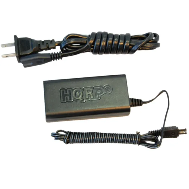 HQRP AC Adapter Charger for JVC Everio GZ-HD7 GZ-HD7U GZ-MG21U GZ-MG27 GZ-MG230 2