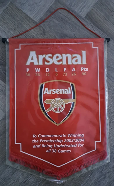 Fanion Vintage Arsenal Gunners - Souvenir Supporter Angleterre - Décoration