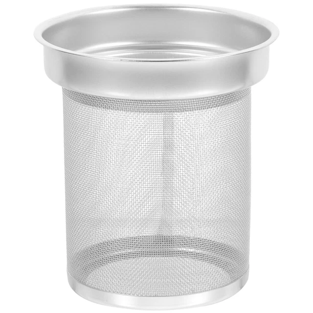 Colador de té de acero inoxidable inserto infusor de té olla de té accesorios malla filtro de té