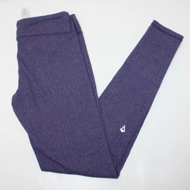 Ivivva by Lululemon Girl's Heathered lazurite Purple Rhythmic Tight Pant size 14