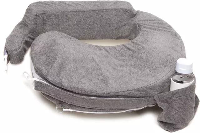 My Brest Friend Deluxe Evening Grey Breastfeeding Pillow