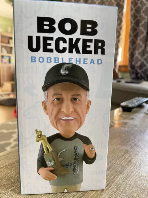 2022 Lakeshore Chinooks Bob Uecker "Nwl Trophy" Sga Bobblehead Brewers ~ Nib