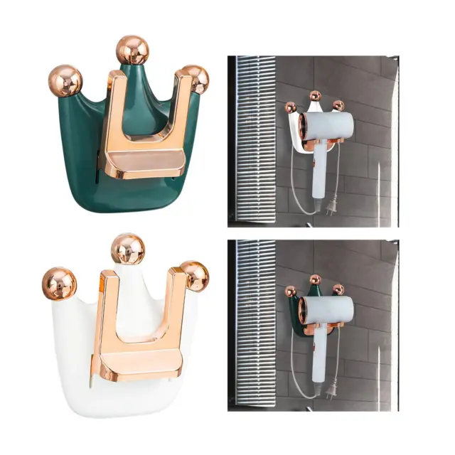Étagère de sèche-cheveux plateau de salle de bain pliable pour outils de