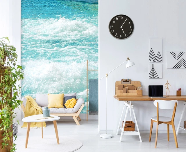 3D OCEAN WAVES E089 Wallpaper Mural Paper Wall Print Indoor Murals CA ...