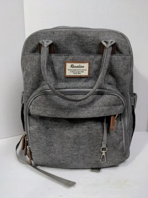 Diaper Bag Backpack, RUVALINO Multifunction Travel Back Pack