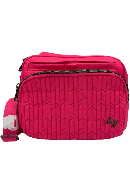 Lug Quilted Top Handle Crossbody Ranger Mini Magenta