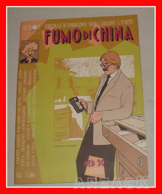 Fanzine FUMO di CHINA N 5/6 - 1990 F Corteggiani A Davis
