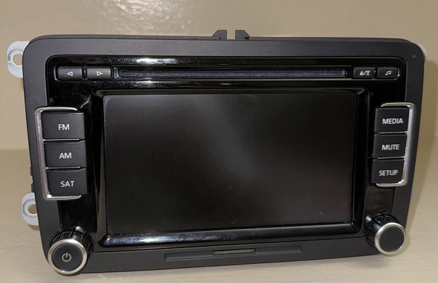 2010-2015 Vw Jetta Passat Cc Touch Screen Radio Stereo 6 Cd Changer 1K0035180Ac 2010-2015 Vw Jetta Passat Cc Touch Screen Radio Stereo 6 Cd Changer 1K0035180Ac