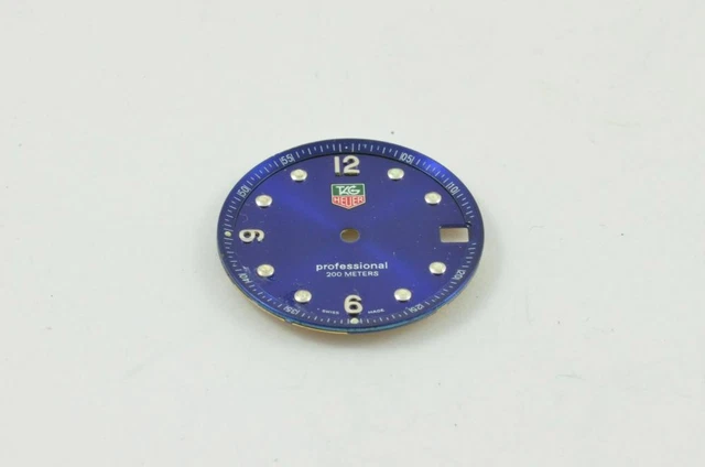 Cadran De Montre TAG Heuer Quartz - Diamètre 26mm - Pour Réparation Ou Customisation, Occasion