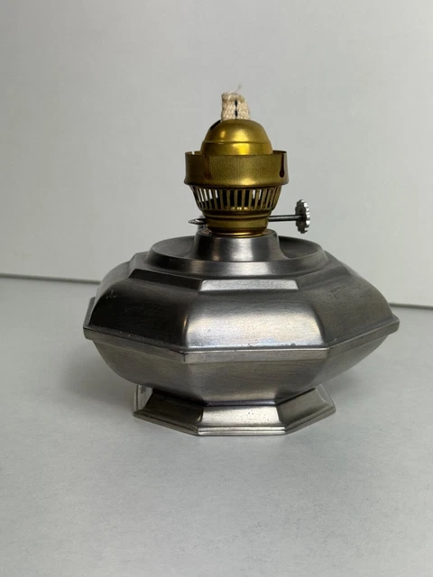 Pied De Lampe à Pétrole Doré - Alliage De Zinc - Neuf - Pour Lampe Ancienne
