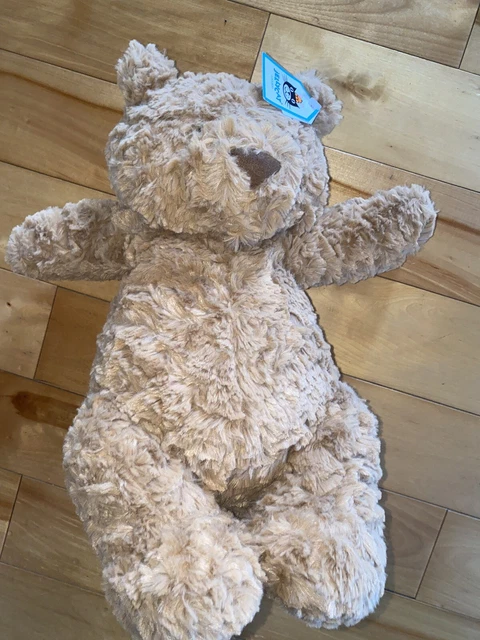 JELLYCAT RARE LARGE Bartholomew Bear Plush Stuffed Animal Toy BRAND NEW ...