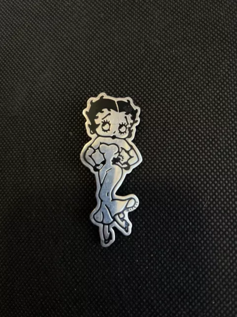 Betty Boop Kfs-Fs Sterling Silver 925 Mexico Pin Brooch Dancing Old Vintage 10 G
