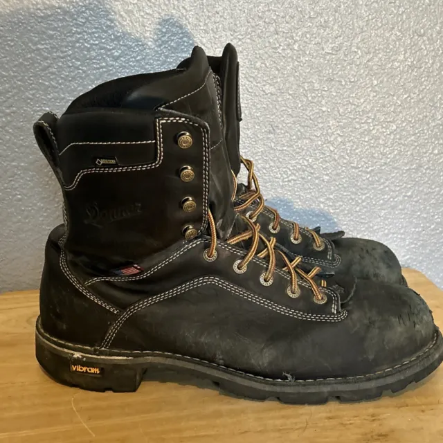 DANNER QUARRY Gore-Tex 8'' AT Alloy Toe Work Boots Men's Size 13 D ...