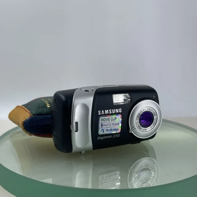 Samsung Digimax A502 Digital Camera 5.0MP Pictbridge + Case Tested#800
