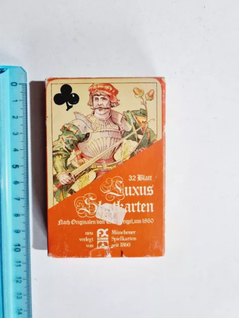 Cartes De Jeu Luxus Skatkarten Skat 32 Blatt Originelle Vintage Playing Card New