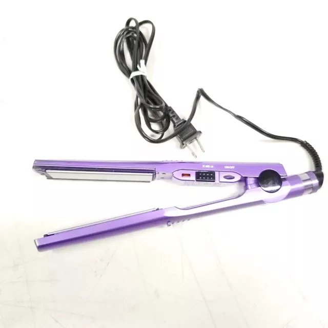 Conair ProShine1 1/8" Straightener Titanium and Tourmaline Ceramic - Purple