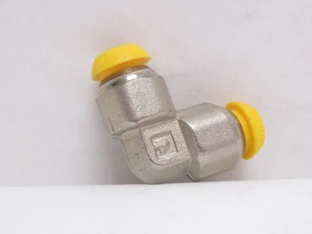 192139 New-No Box; Parker EPB6 Brass PrestoLok Union Elbow 90Deg; 6mm Tube