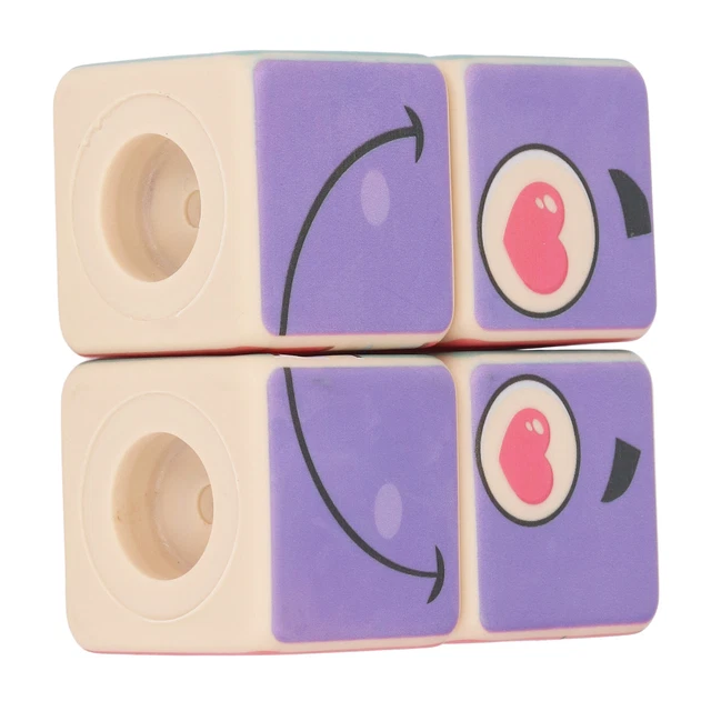 Soft Stackable Building Blocks Cute Pattern Puzzle Blocks PVC Hand-Eye