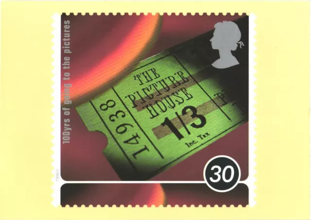 The Picture House, The Ticket, Stamp Designed By The Chase, Royal Mail Postcard