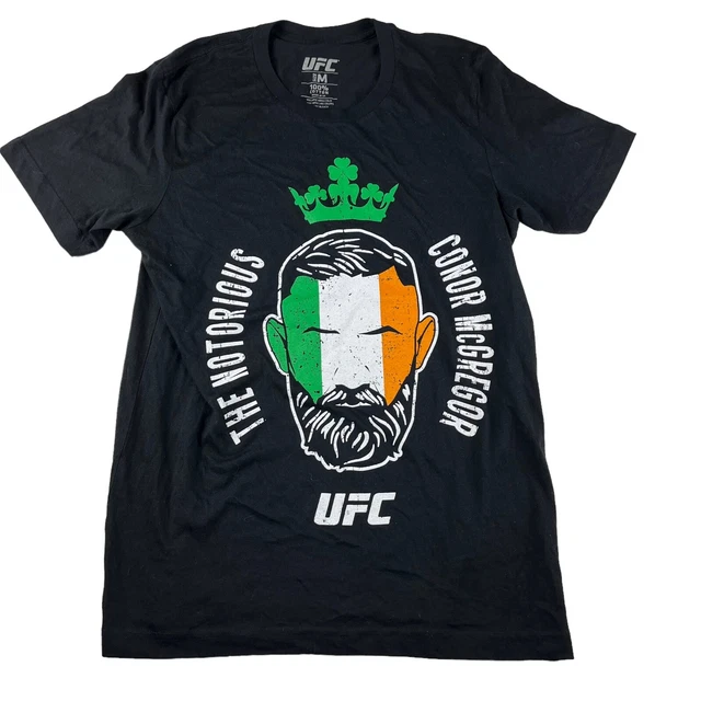 UFC Conor McGregor Official MMA Irish Ireland T-Shirt - Medium - Fighting Boxing