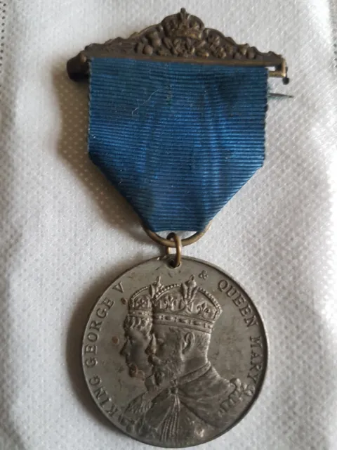 King George Queen Mary Coronation Medal 1911