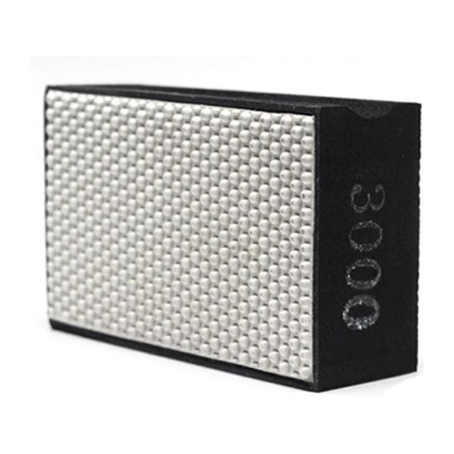 Diamond Hand Polishing Pad for Stone Glass Ceramic Marble Granite Grit-3000 C2N2