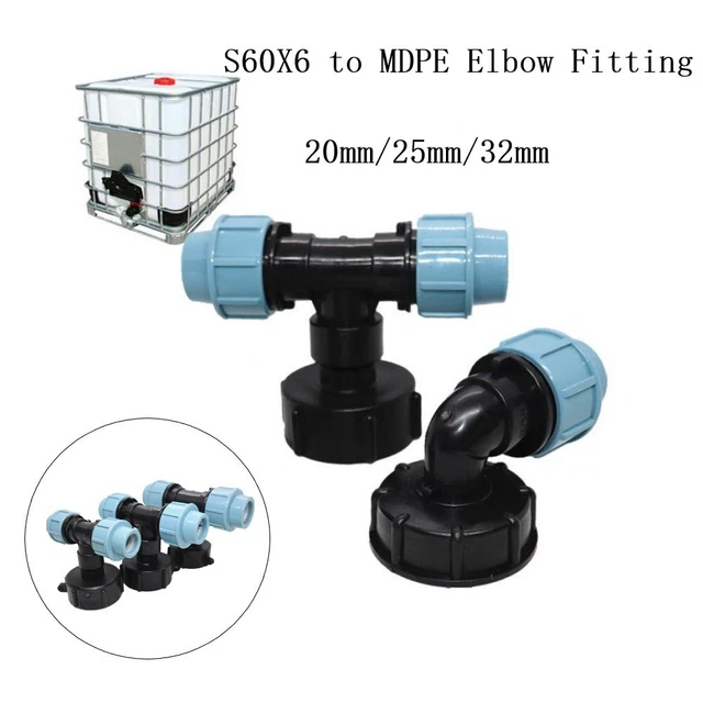 4 Adattatori IBC Da 60 Mm, Filettatura Grossa Da Importare A BSP 1 Ibc Access  S1 365562005119