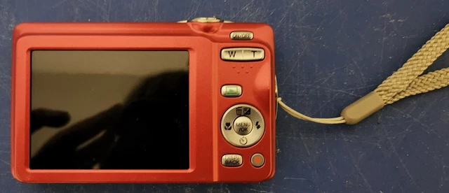 RED fujifilm finepix digital camera