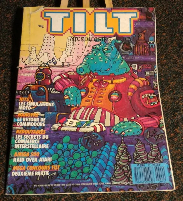 TILT Magazine N° 42 - Microloisirs - (1987) - OCCASION